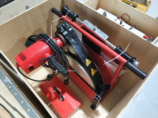 Macchina automatica della saldatura per fusione di estremità dei semi per i tubi dell'HDPE di 315mm - di 90