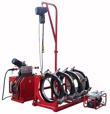 Macchina idraulica 380V 630MM della saldatura per fusione di estremità dell'HDPE