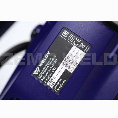La pistola di saldatura 3000W dell'estrusione pratica dell'HDPE del ripetitore EX2 di WELDY facile funziona