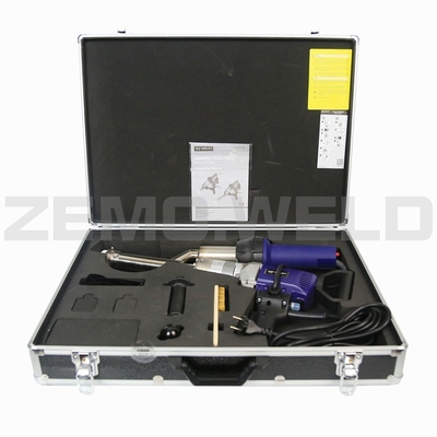 Saldatore di plastica tenuto in mano dell'estrusione dell'HDPE dell'espulsore del ripetitore EX3 230V 3000W di Weldy