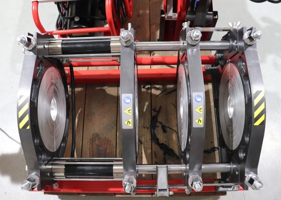 macchina della saldatura per fusione di 315mm, alto tubo accurato dell'HDPE che congiunge radiatore