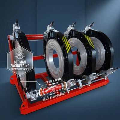 630-1200mm HDPE Butt Fusion Welder. DVS2207 Macchina idraulica