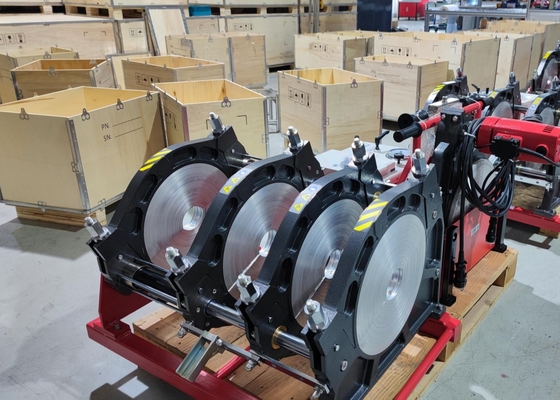 Monofase a 8 pollici congiungente 220V di IPS della macchina della saldatura per fusione di estremità dell'HDPE di ASTM