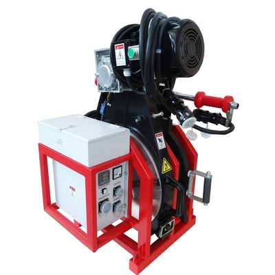 18" saldatore di fusione del tubo della macchina 415V 60HZ della saldatura per fusione di estremità dell'HDPE poli