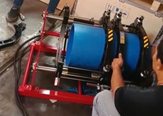 » Macchina 6.3Mpa della saldatura per fusione di estremità dell'HDPE IPS12 con la certificazione dello SGS