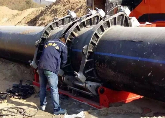 Macchina idraulica 1000MM 380V SDR17 della saldatura per fusione di estremità del tubo dell'HDPE