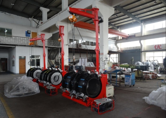garanzia idraulica di sicurezza 24months della macchina 800MM della saldatura per fusione del tubo del pe 415V