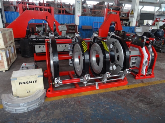 garanzia idraulica di sicurezza 24months della macchina 800MM della saldatura per fusione del tubo del pe 415V