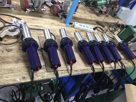 pistola di saldatura 220v dell'aria calda del PVC 1.6kw per Flex Banner