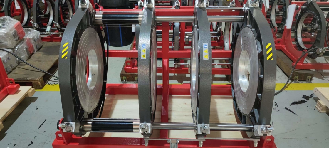 potere di piallatura dello strumento della macchina 0.75kw della saldatura per fusione di estremità dell'HDPE di tempo della piastra di riscaldamento 0-999s